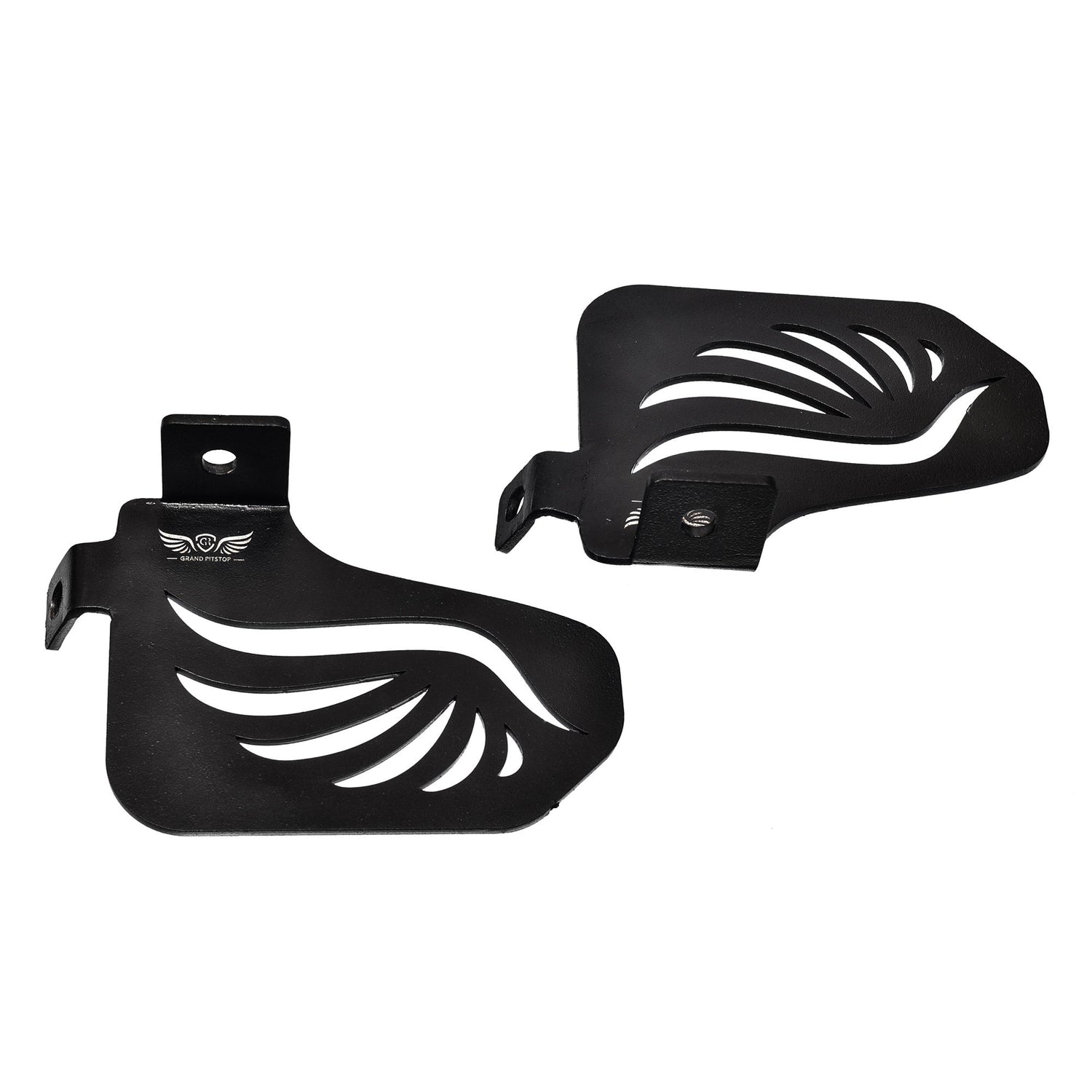 Pillion Footrest (Pair of 2) for Royal Enfield Scram 411 - Black