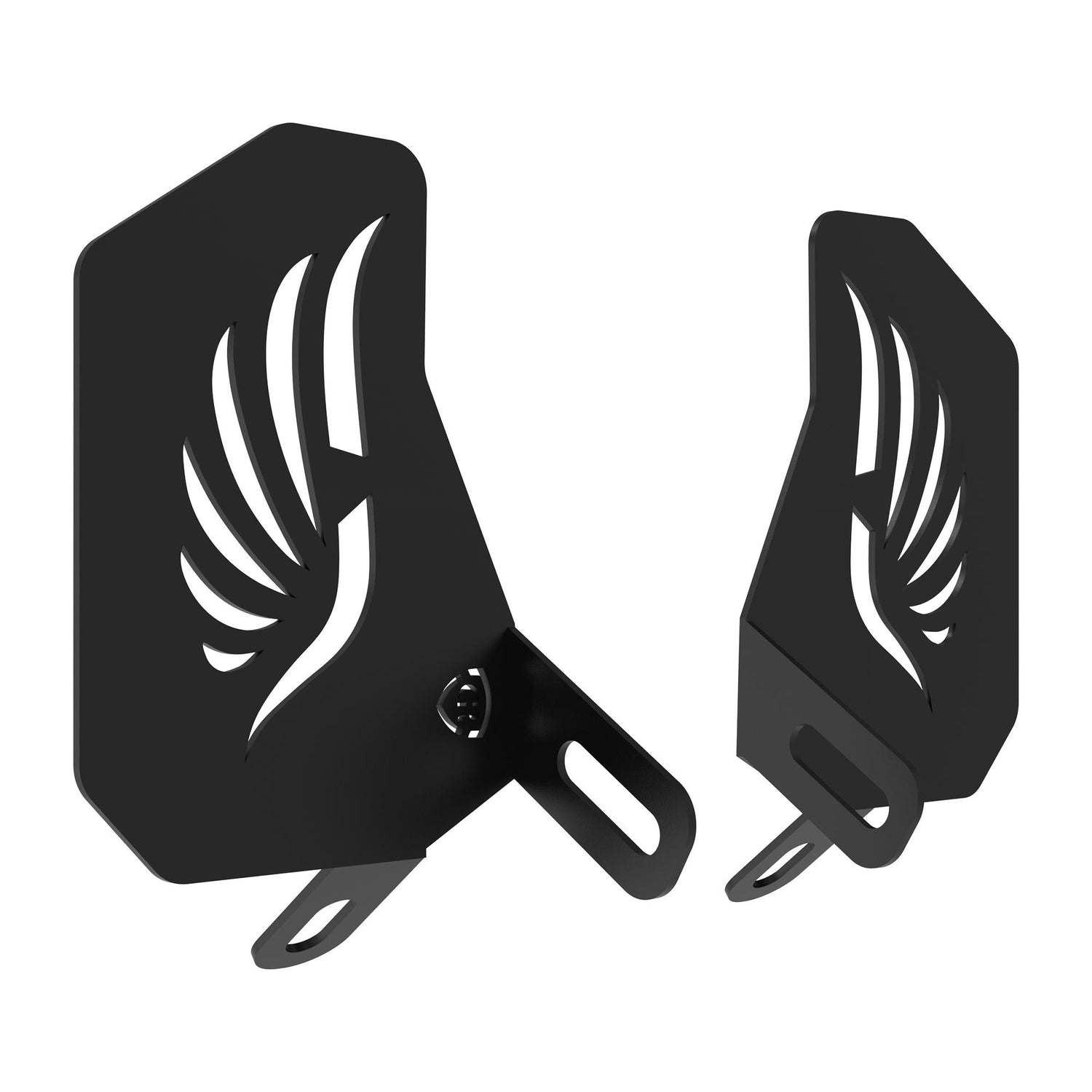 Pillion Footrest (Pair of 2) for Royal Enfield Hunter - Black