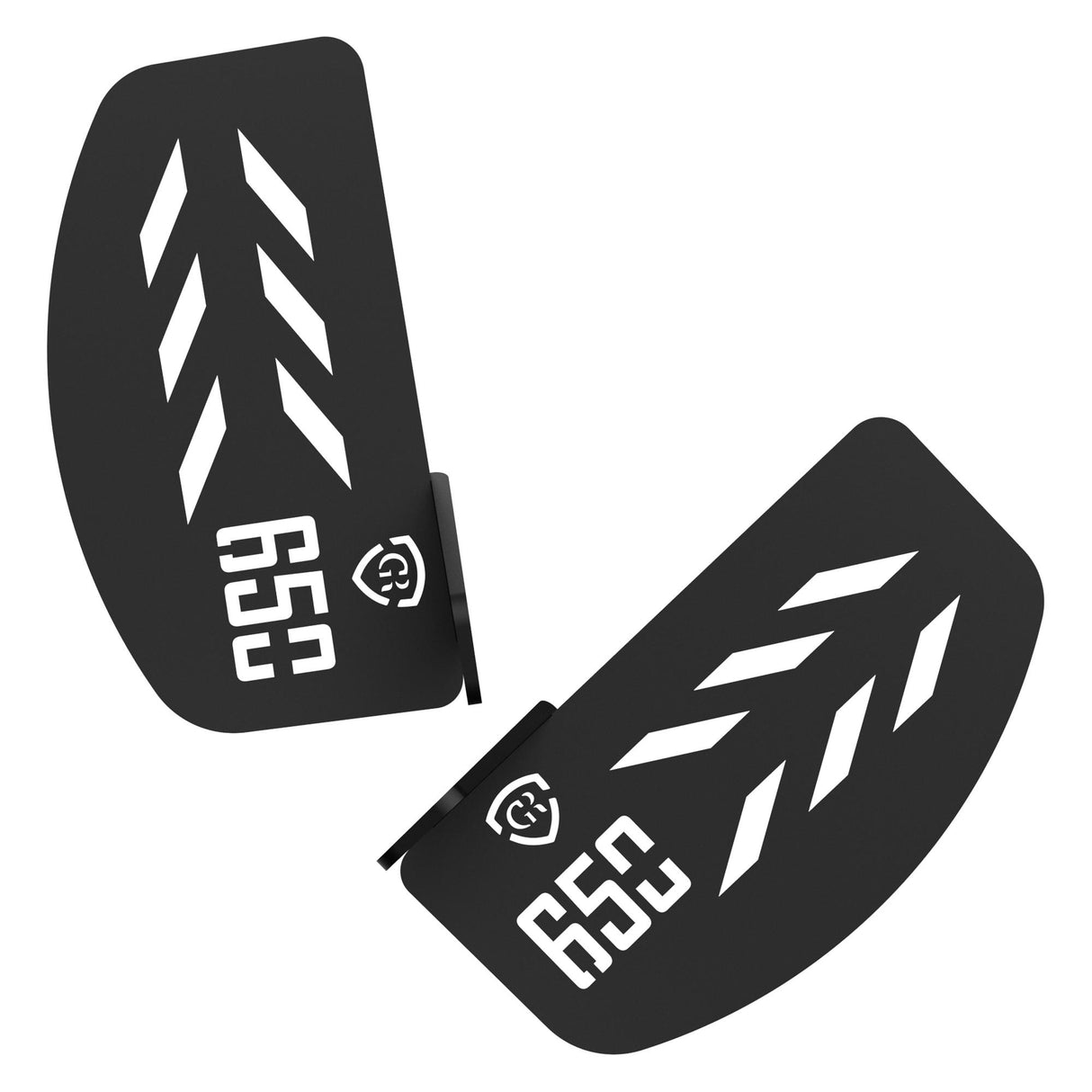 Pillion Footrest (Pair of 2) for Royal Enfield Super Meteor 650 - Black