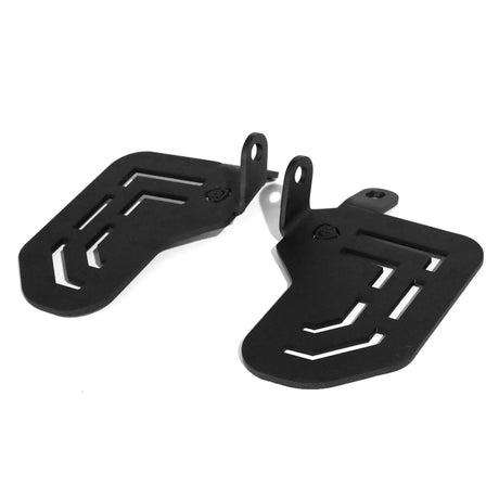 Pillion Footrest (Pair of 2) for Yamaha FZ - Black