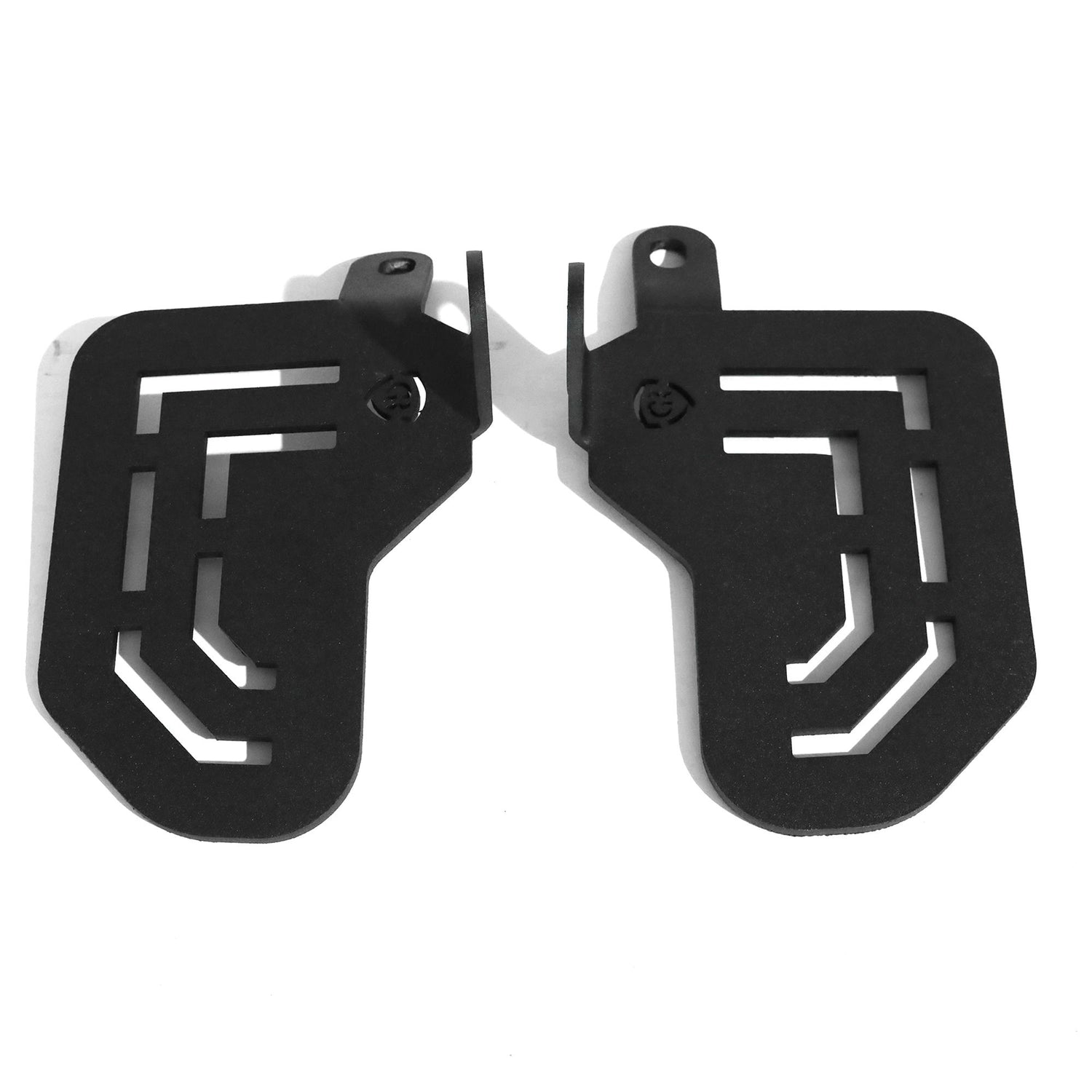 Pillion Footrest (Pair of 2) for Yamaha FZ - Black
