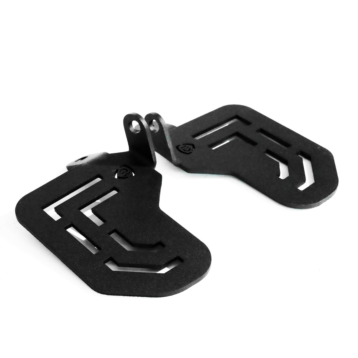Pillion Footrest (Pair of 2) for Yamaha FZ - Black
