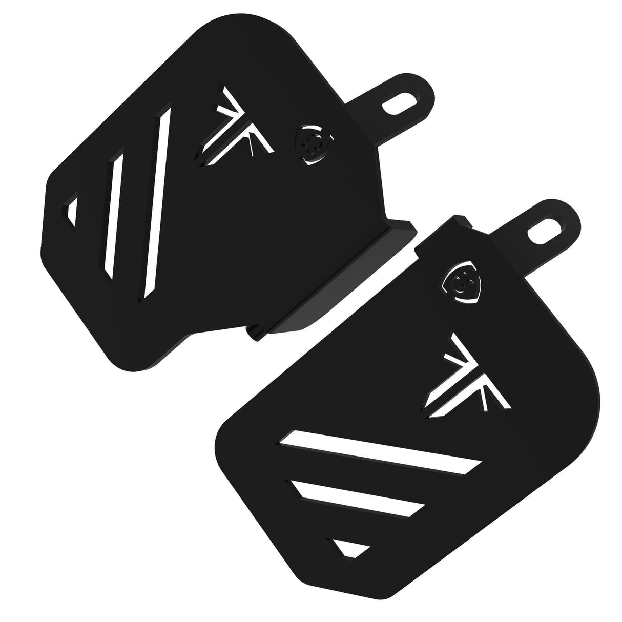 Pillion Footrest (Pair of 2) for Triumph Speed 400 - Black