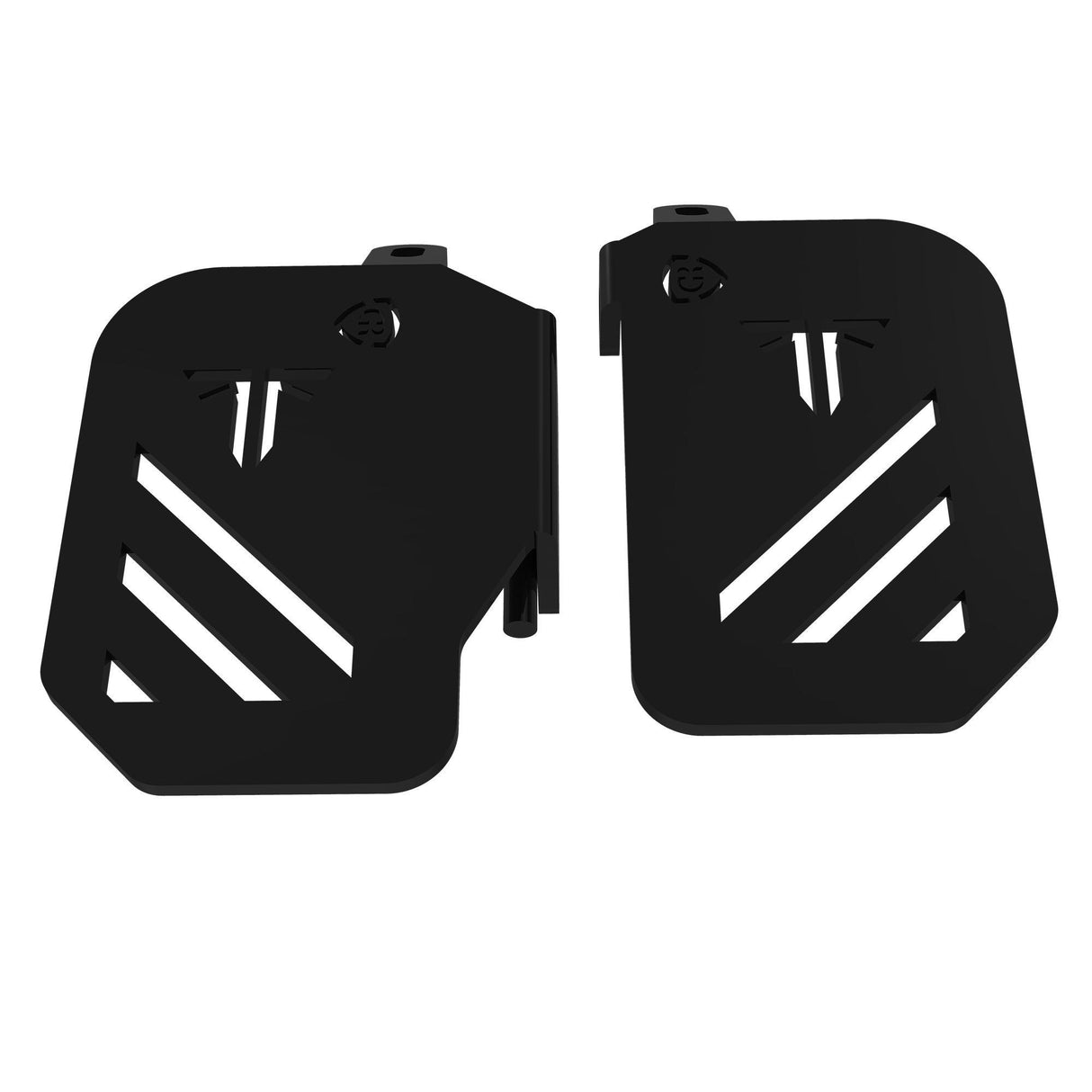Pillion Footrest (Pair of 2) for Triumph Speed 400 - Black
