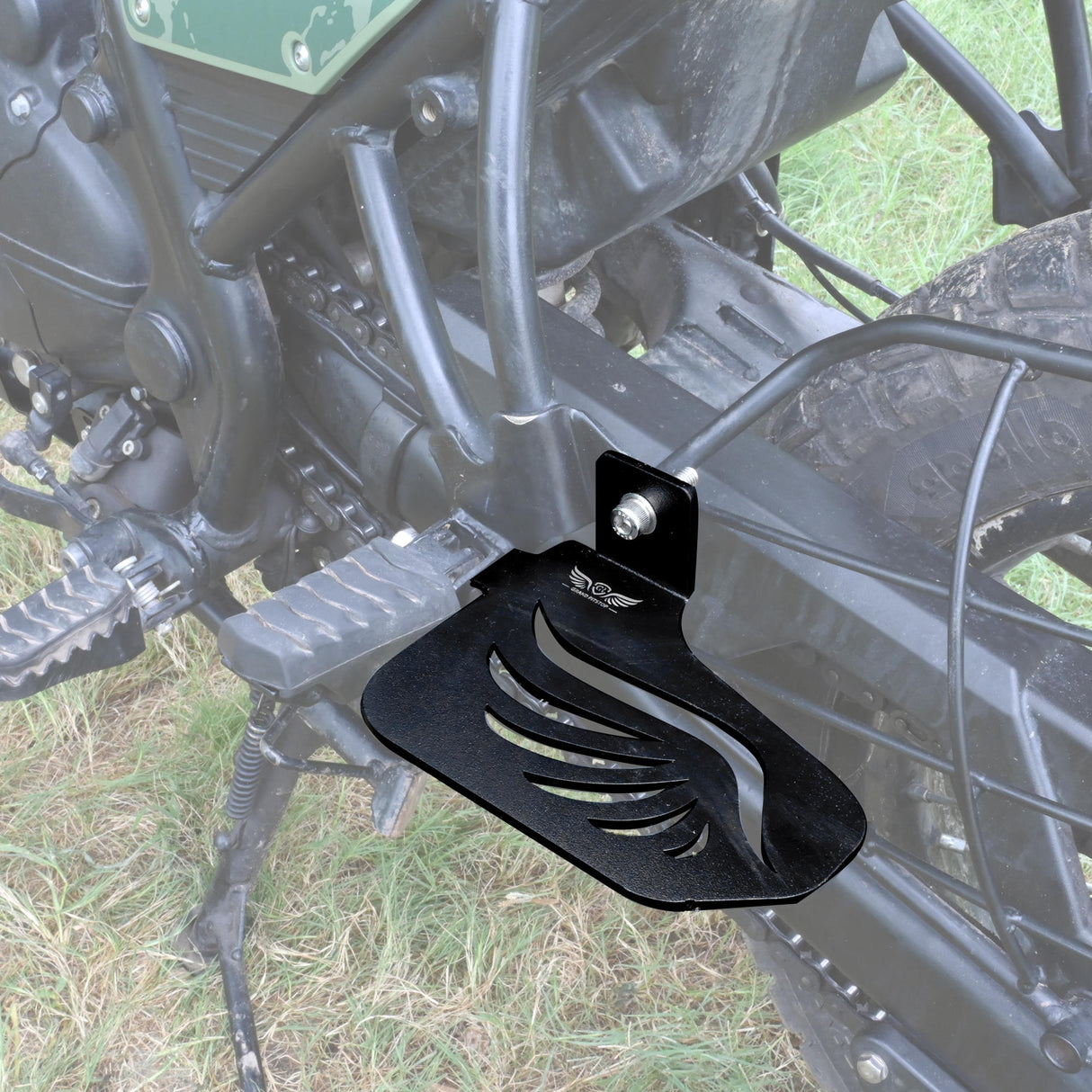Pillion Footrest (Right) for Royal Enfield Himalayan BS6 Model (2020-21) - Black