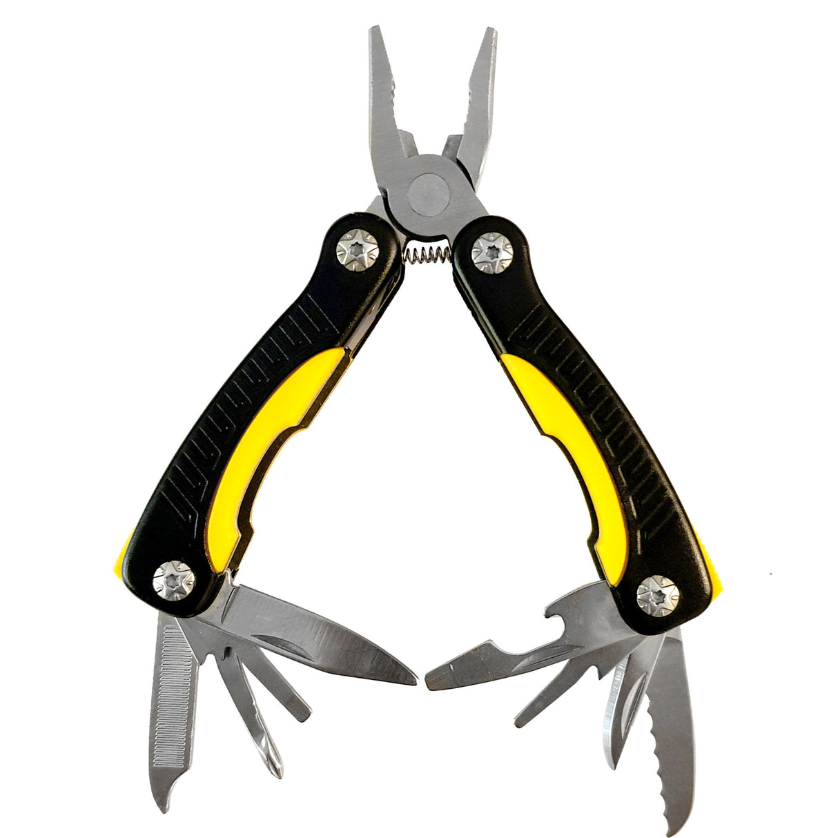 Premium Stainless Steel Multipurpose Plier - Black & Yellow