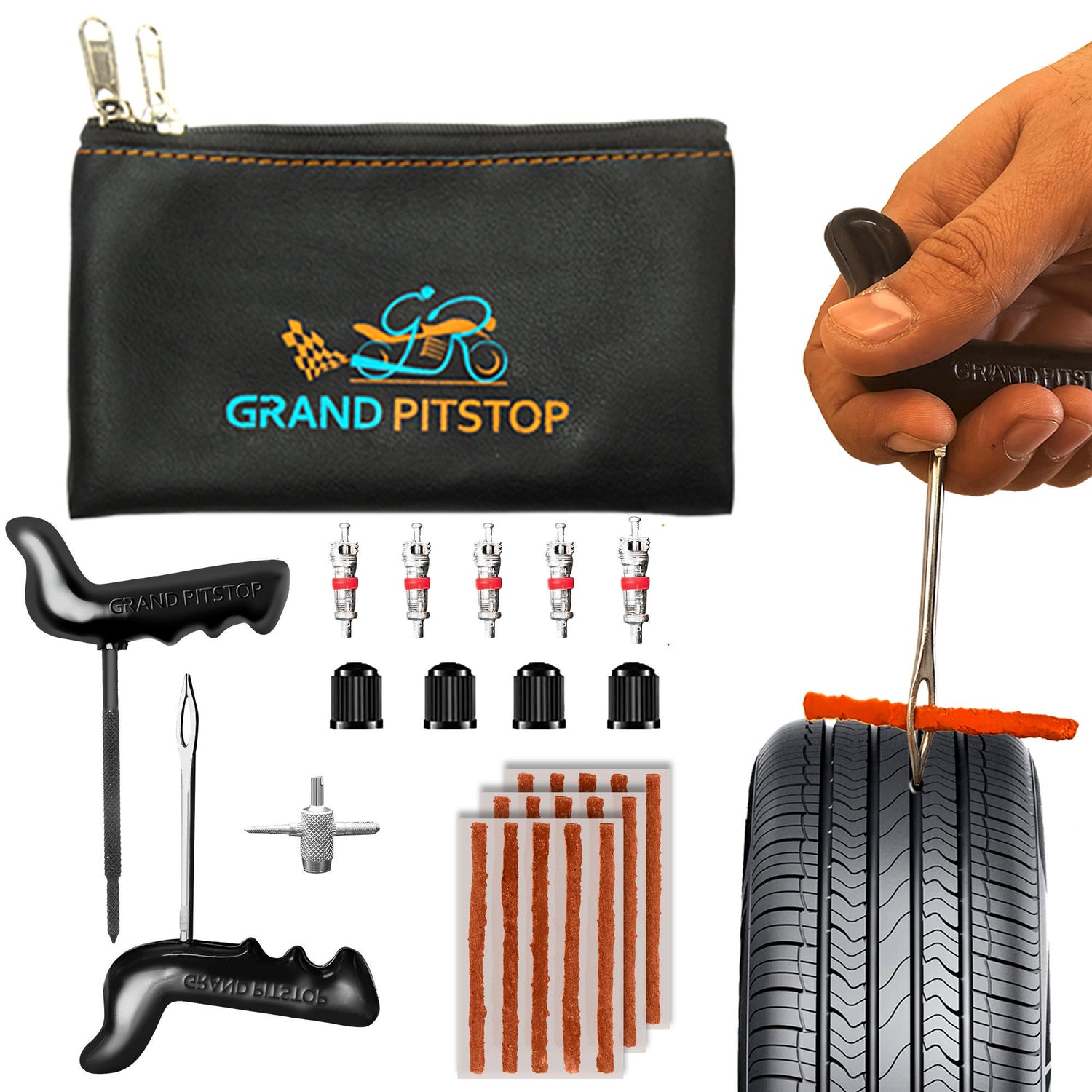 Puncture Repair Kit With 15 Strips