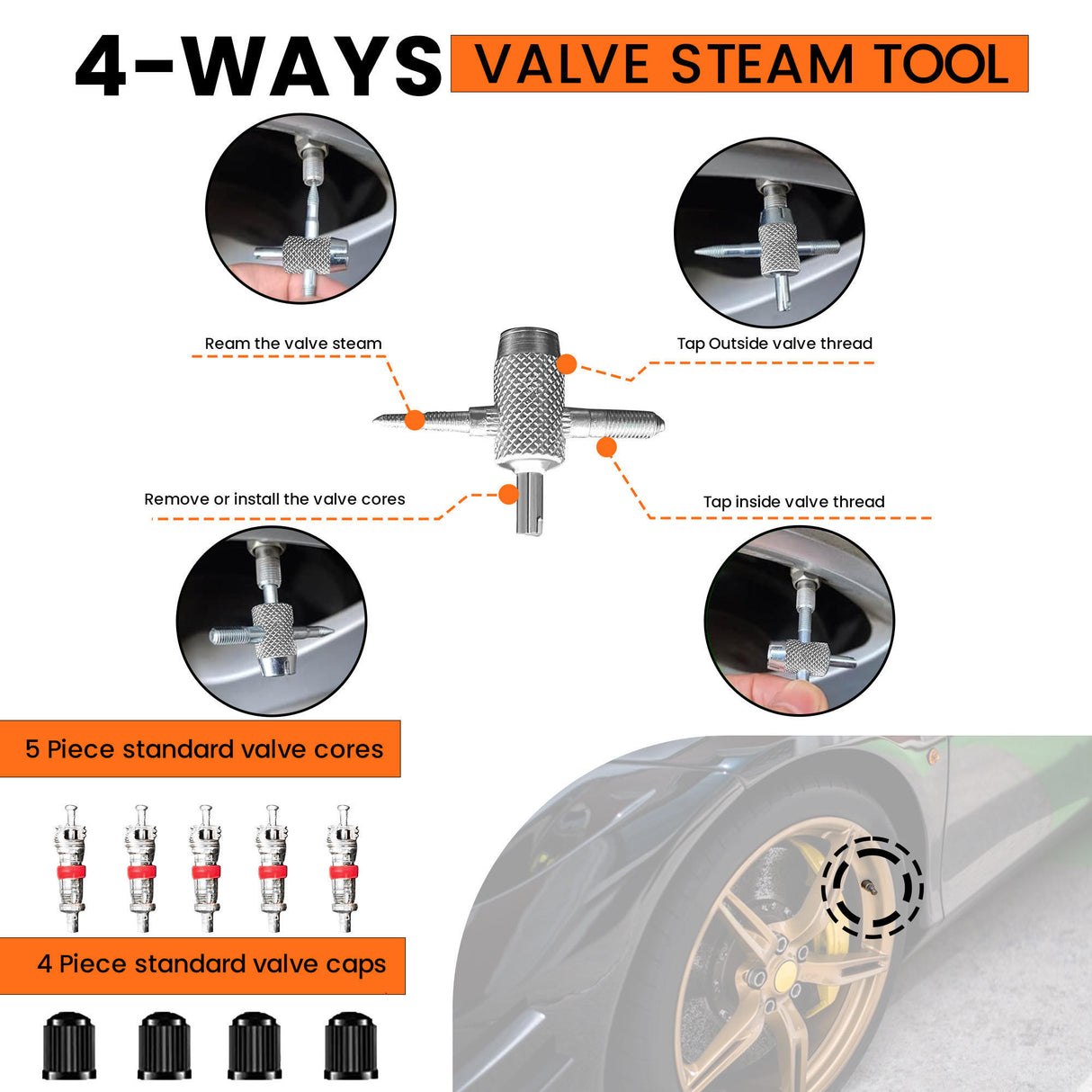 Puncture Repair Kit With 30 Strips
