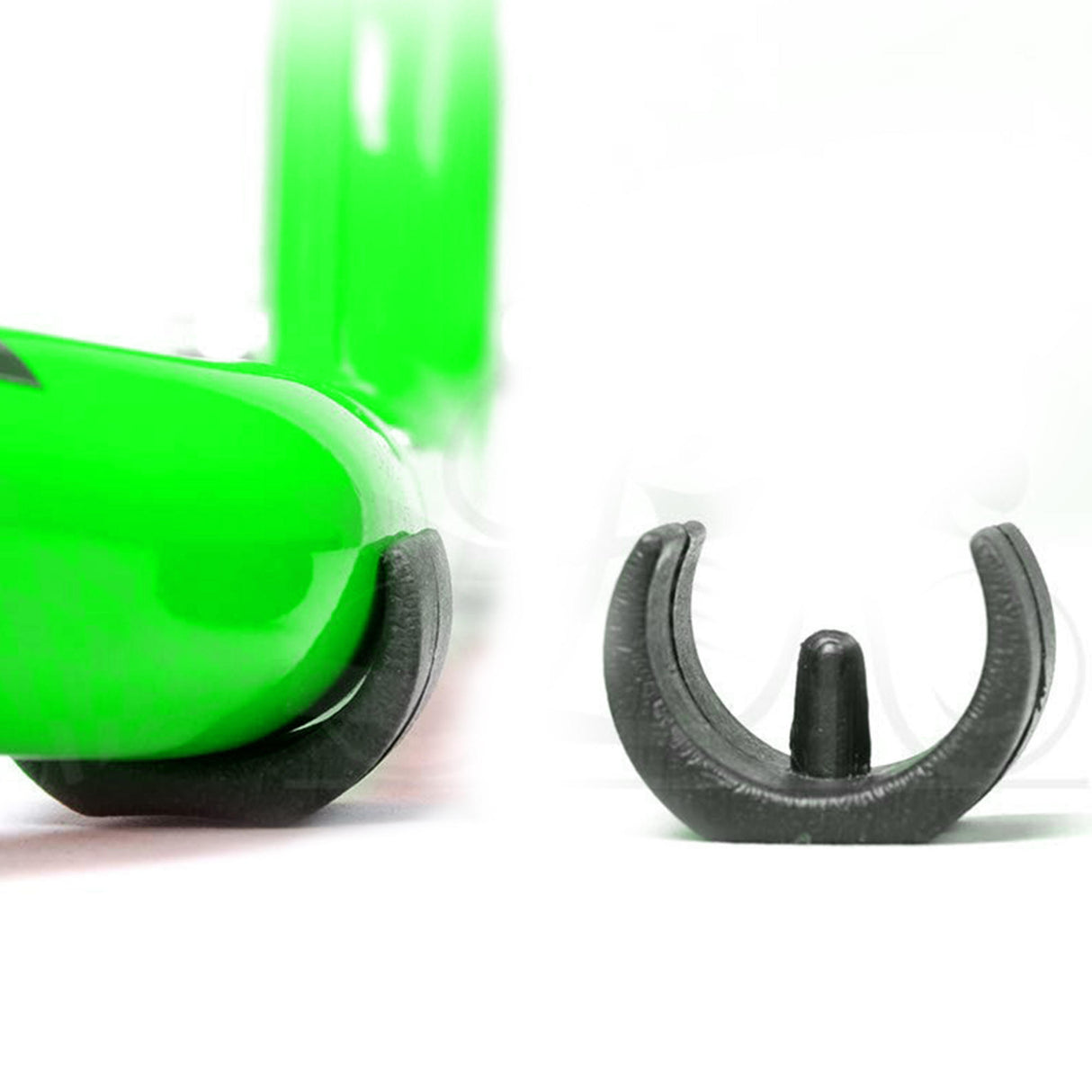 Dismantlable Rear Paddock Without Skate Wheels (upto 185 kg) - Green