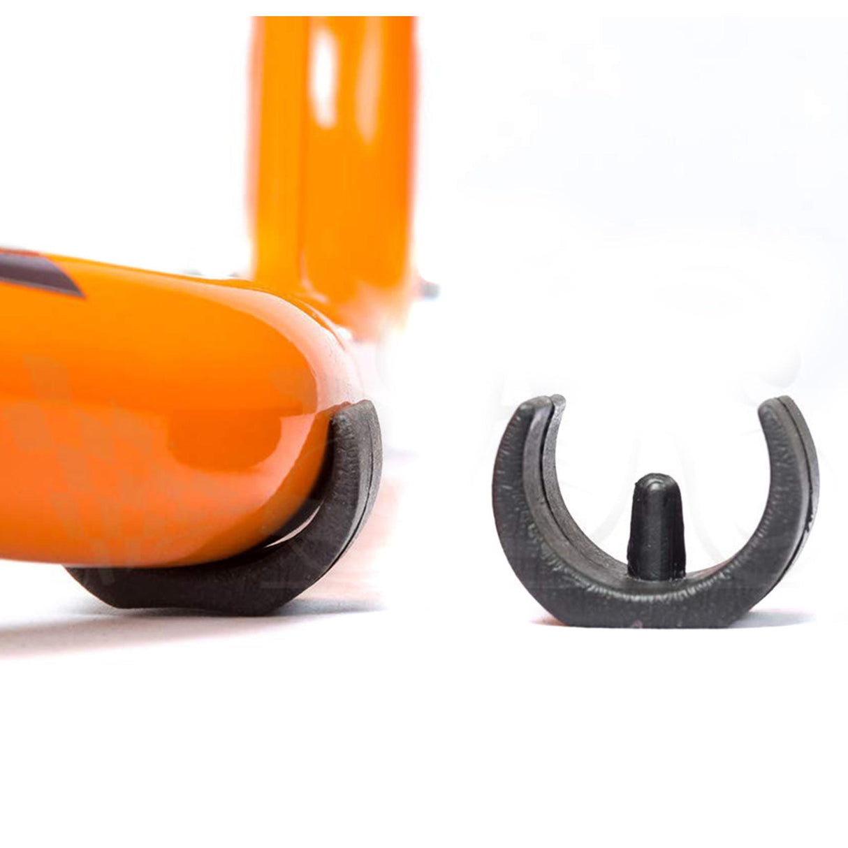 Dismantlable Rear Paddock Without Skate Wheels (upto 185 kg) - Orange