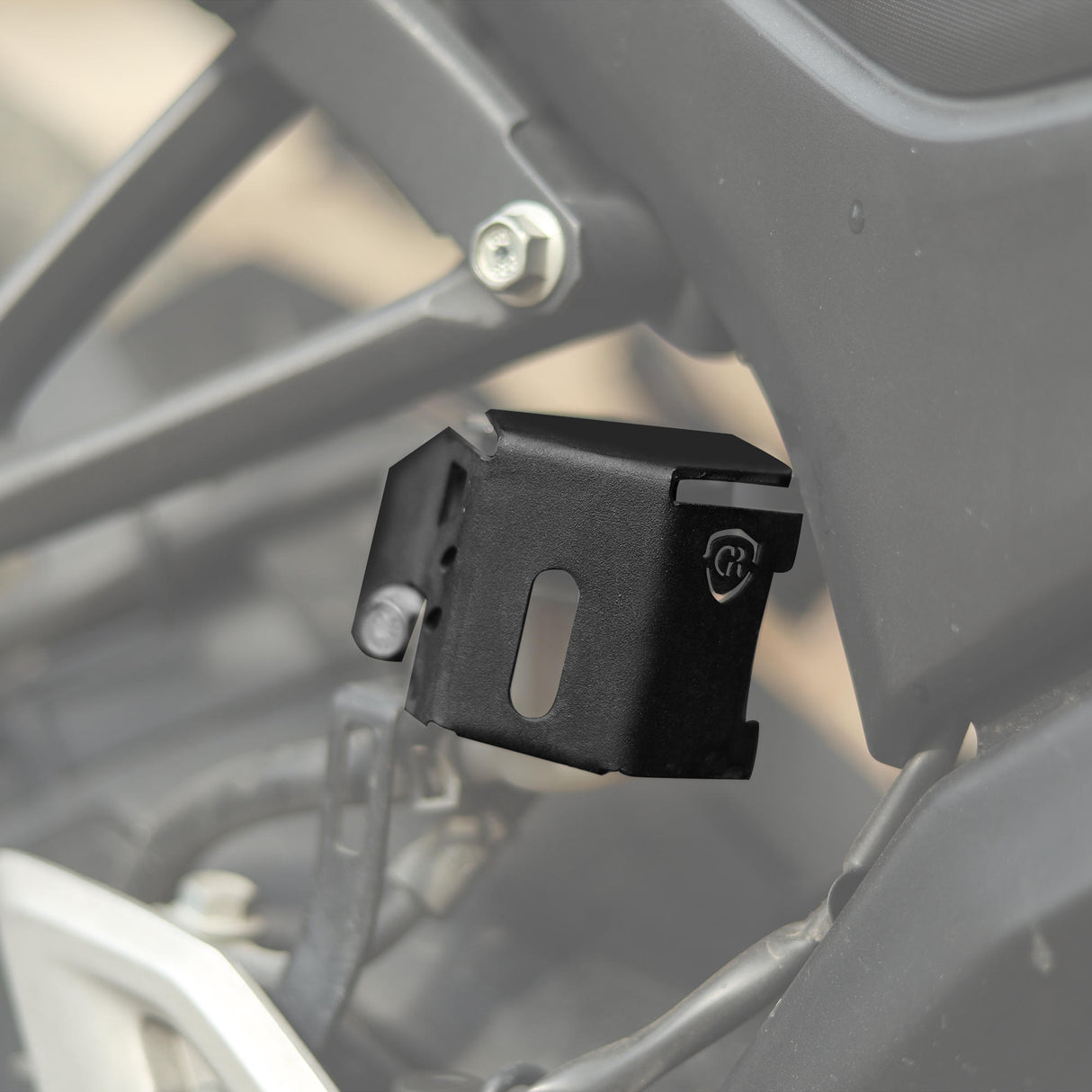 Rear Brake Fluid Reservoir Cap for Yamaha MT15 - Black