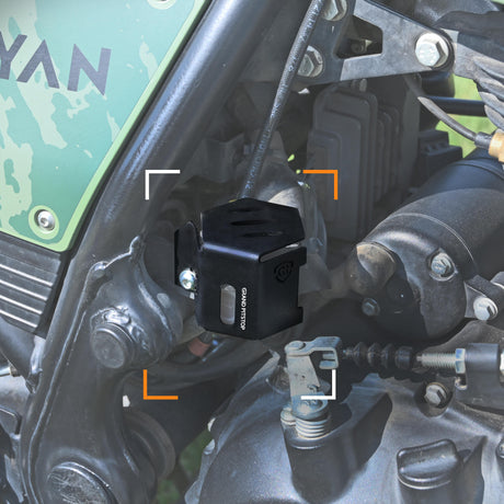 Rear Brake Fluid Cap for Royal Enfield Himalayan BS6 Model (2020-21) - Black
