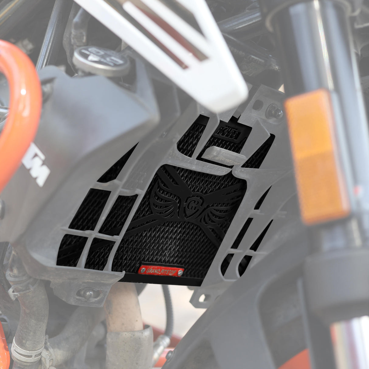 Radiator Grill for KTM 200 Duke Gen 2 - Black