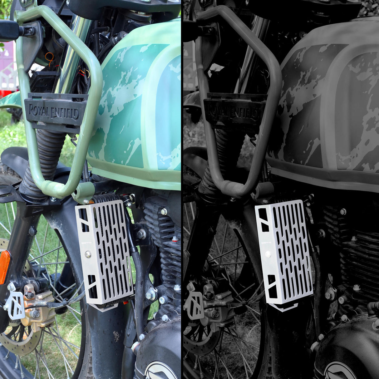 Radiator Grill for Royal Enfield Himalayan BS6 Model (2020-21) - Silver