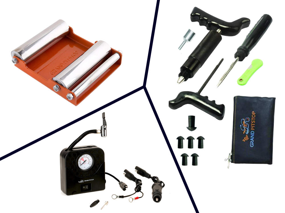 Combo - GRoller Medium & Puncture & Inflator