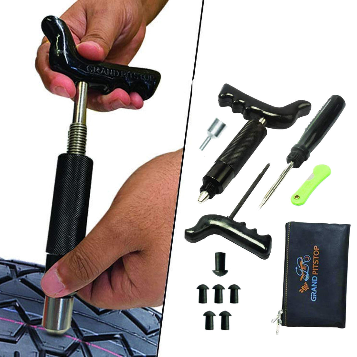 Combo - GRoller Medium & Puncture & Inflator