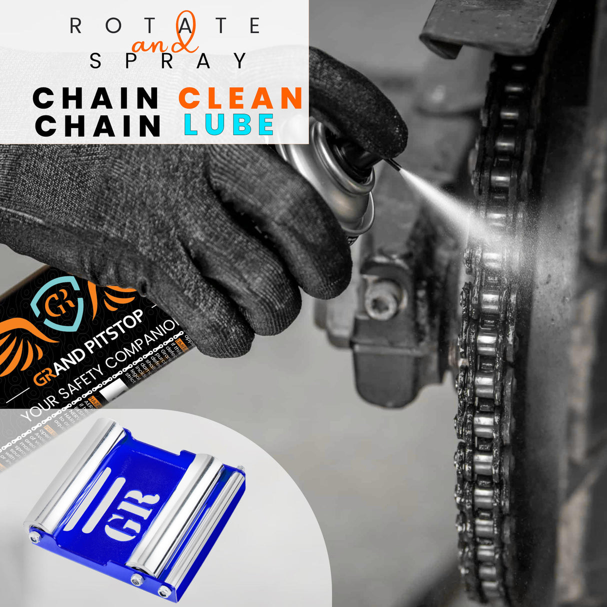 GRoller - Paddock Stand Replacement (Small - Bike wt. 170 kg) - Blue