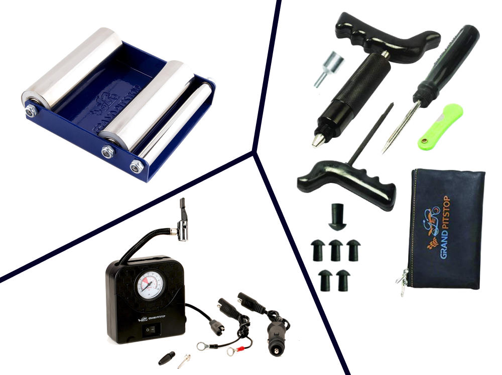 Combo - GRoller Small & Puncture & Inflator