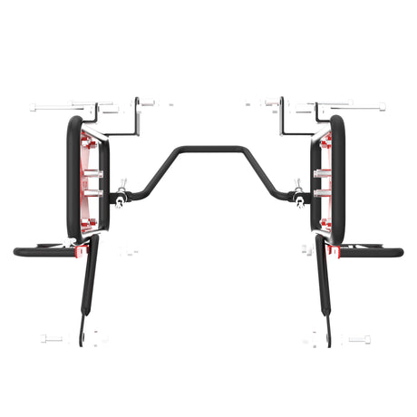Saddle Stay for Royal Enfield Himalayan 450 - Black-Red