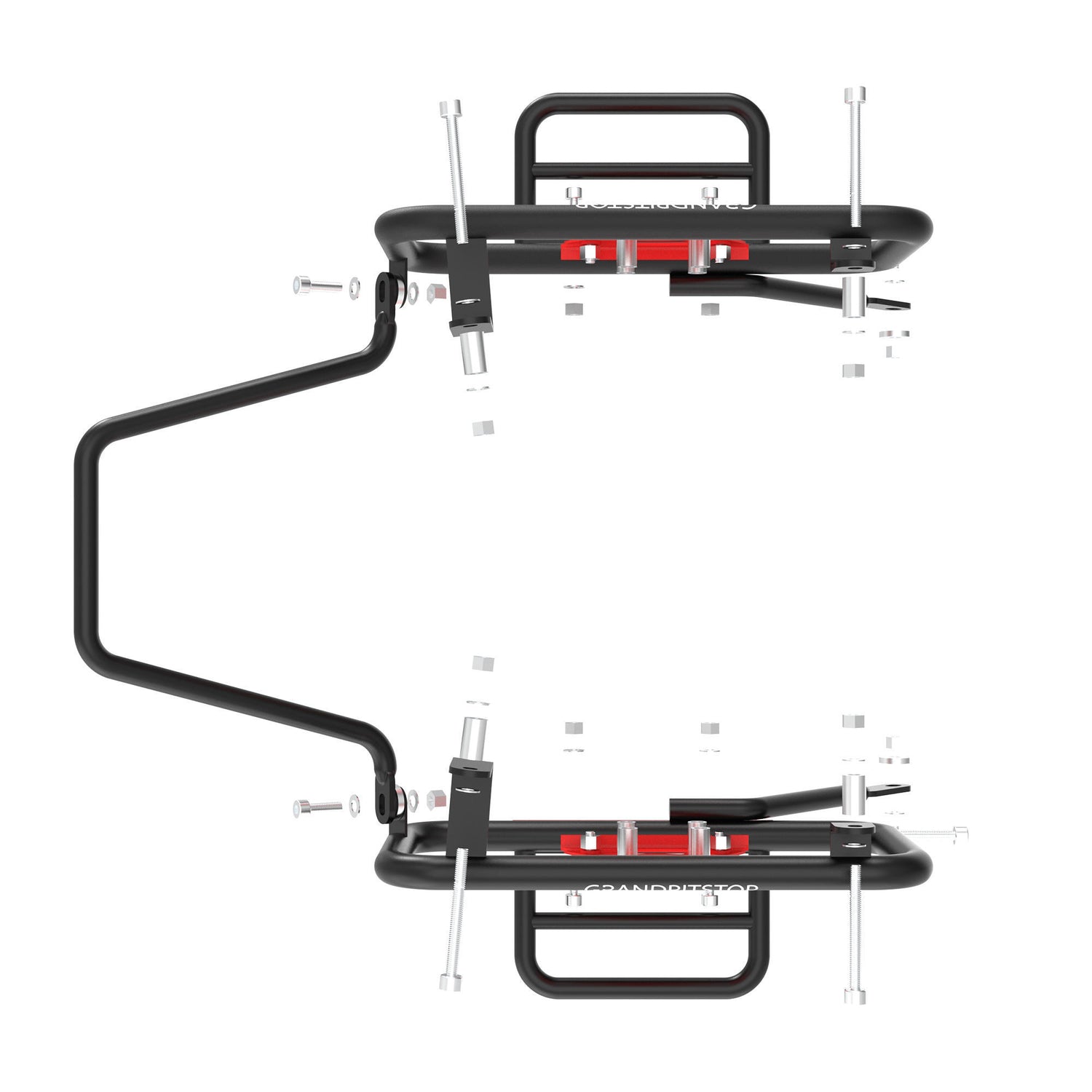 Saddle Stay for Royal Enfield Himalayan 450 - Black-Red