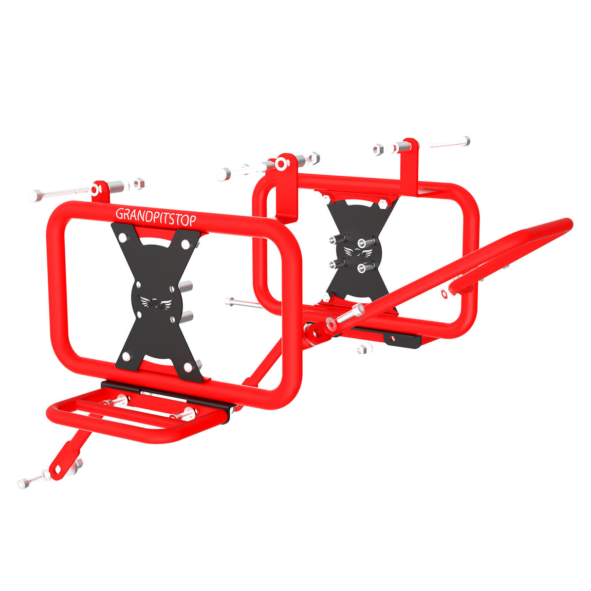 Saddle Stay for Royal Enfield Himalayan 450 - Red-Black