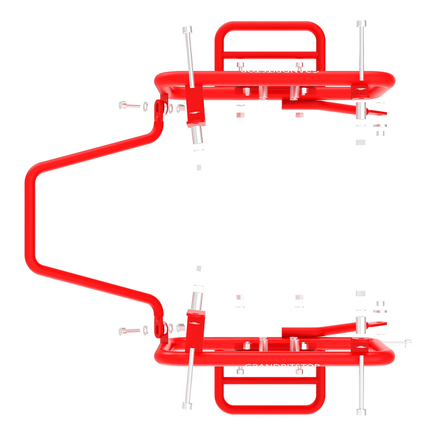 Saddle Stay for Royal Enfield Himalayan 450 - Red-Black