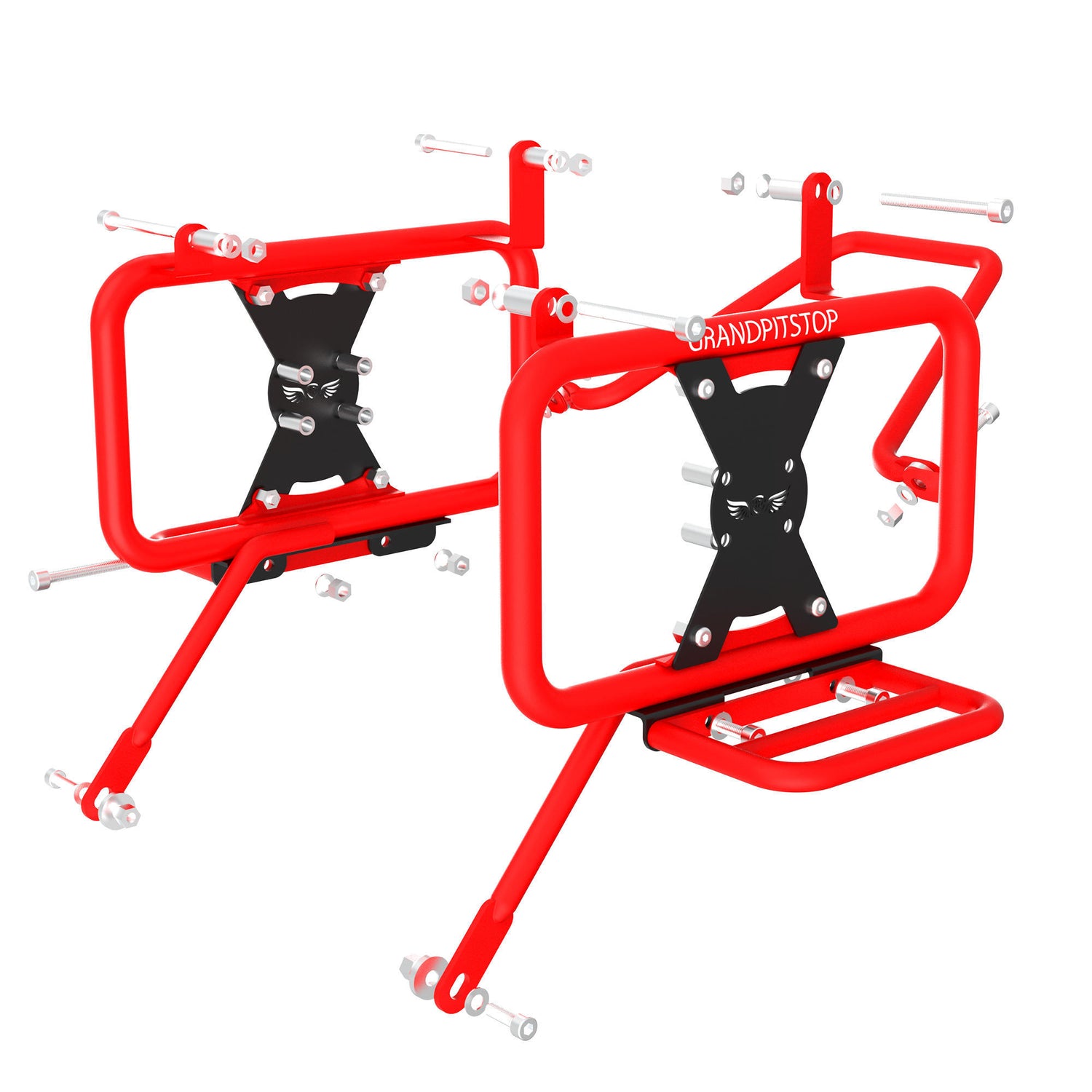 Saddle Stay for Royal Enfield Himalayan 450 - Red-Black