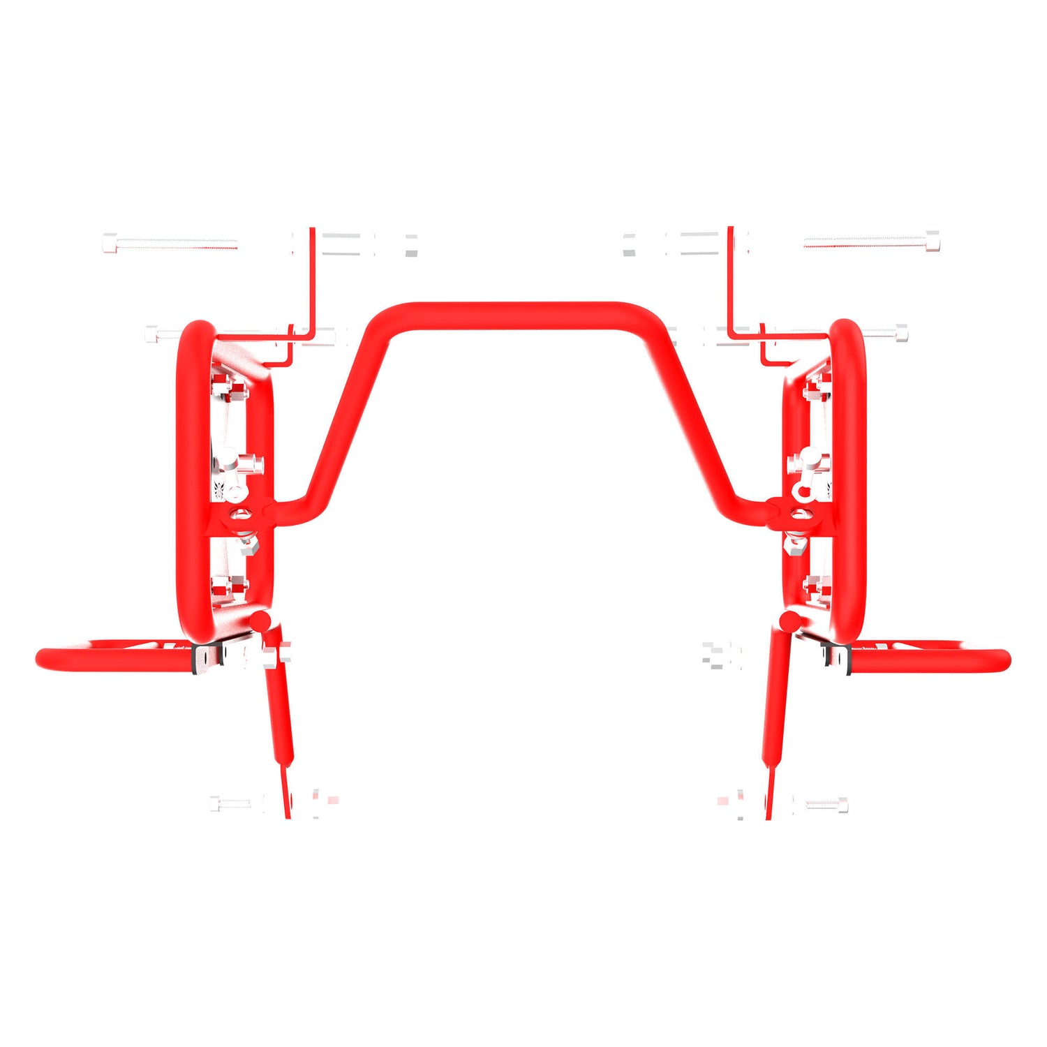 Saddle Stay for Royal Enfield Himalayan 450 - Red-Black