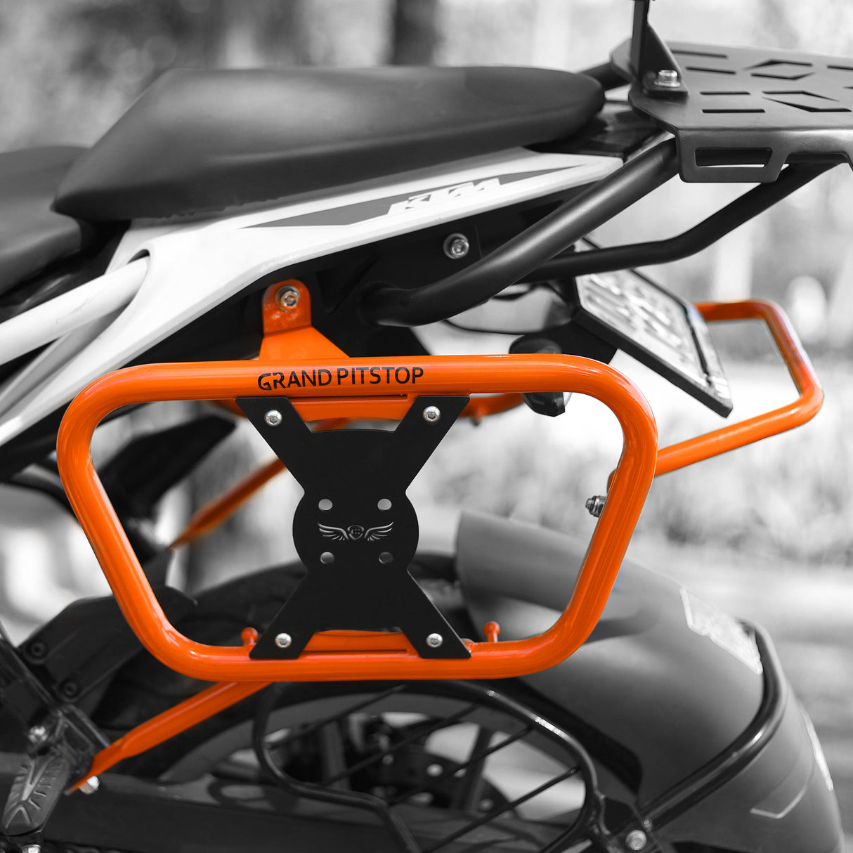 Saddle Stay for KTM 200 Duke Gen 2 - Orange & Black