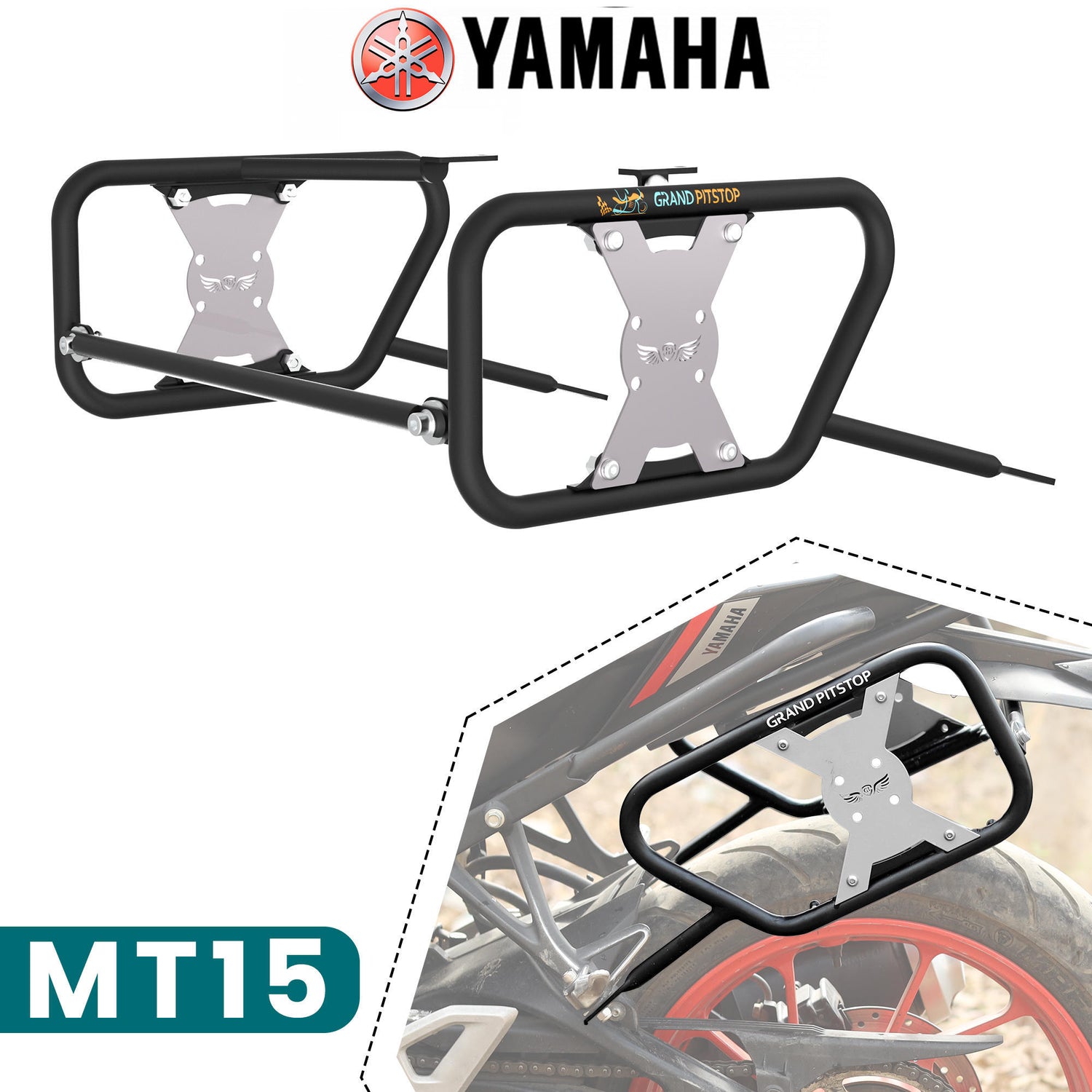 Saddle Stay for Yamaha MT15 - Black