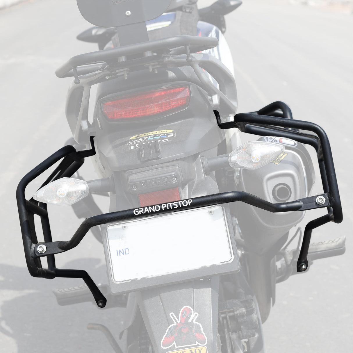 Saddle Stay for Hero Xpulse 200/400 - Black & Red