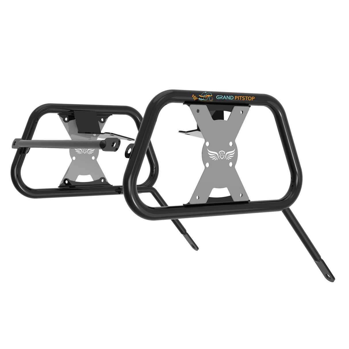 Saddle Stay for BMW G 310 GS - Black & Silver