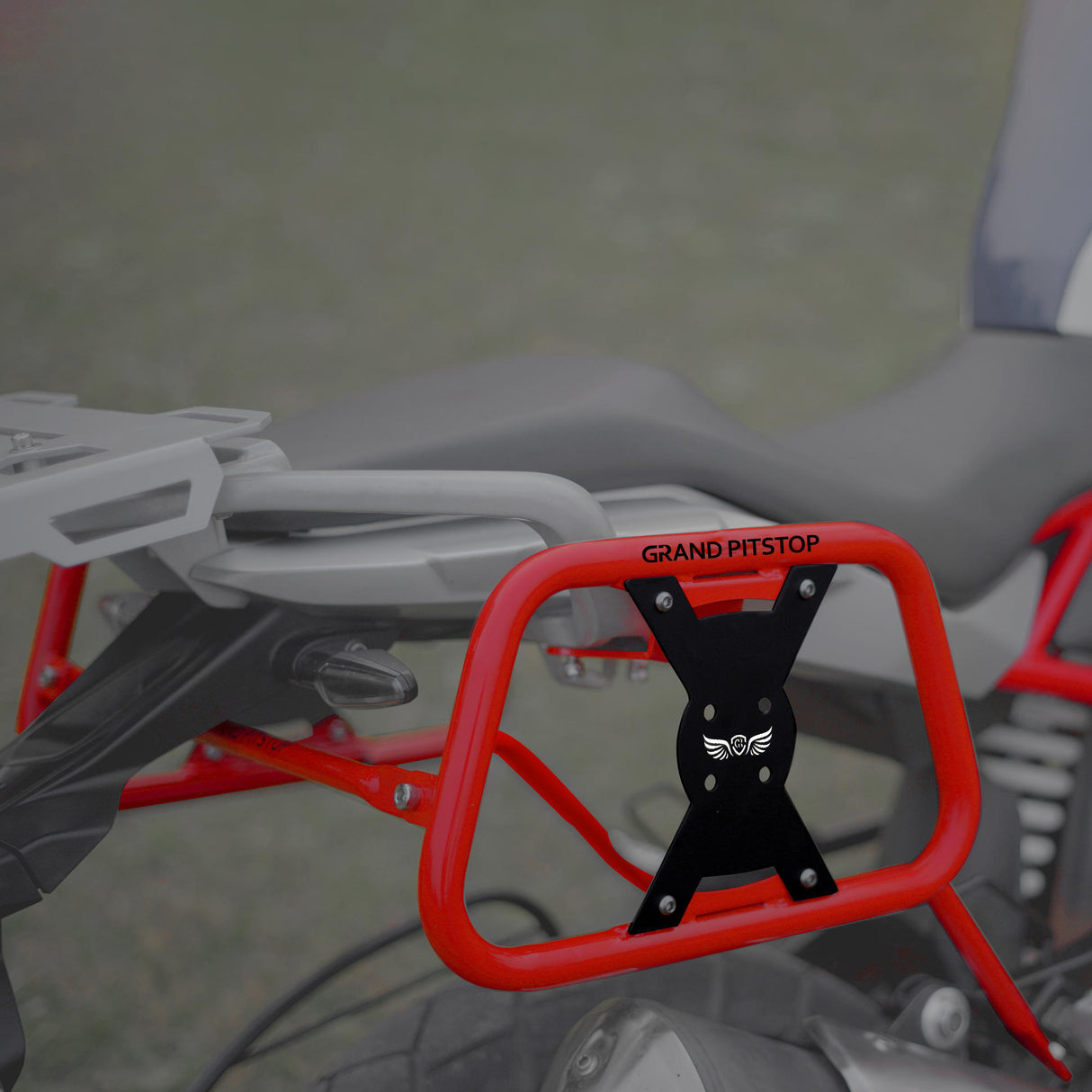 Saddle Stay for BMW G 310 GS - Red & Black