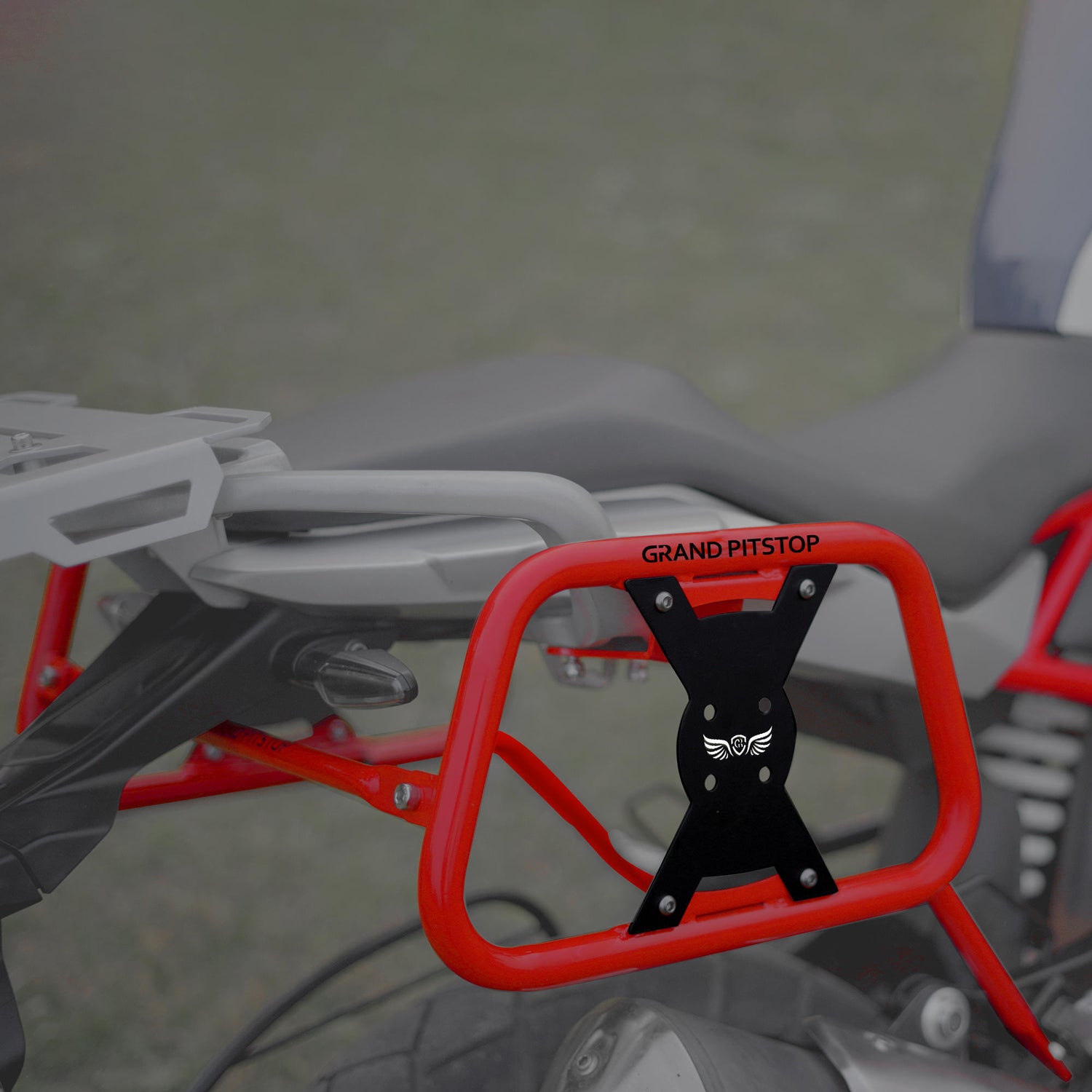 Saddle Stay for BMW G 310 GS - Red & Black