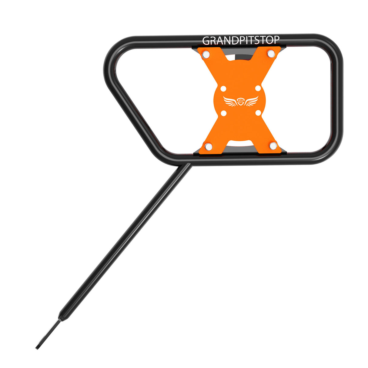 Saddle Stay (Pair) for KTM 250 Adventure - Black & Orange