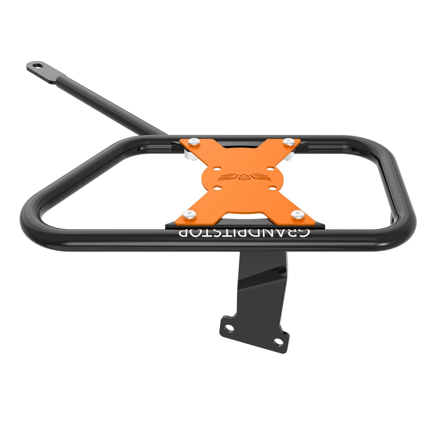 Saddle Stay (Pair) for KTM 390 Adventure - Black & Orange