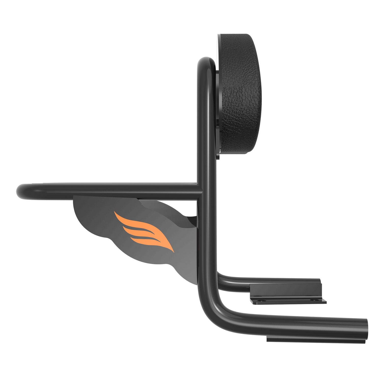 Toprack with Backrest & Parcel Shelf for Royal Enfield Interceptor - Black