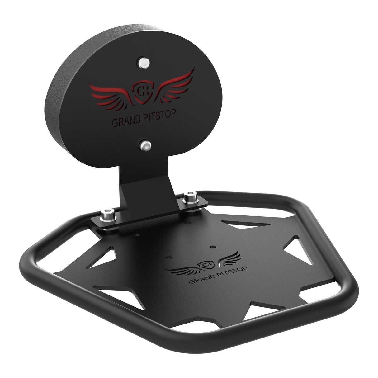 Toprack with Backrest for Hero Xpulse 200/400 - Black