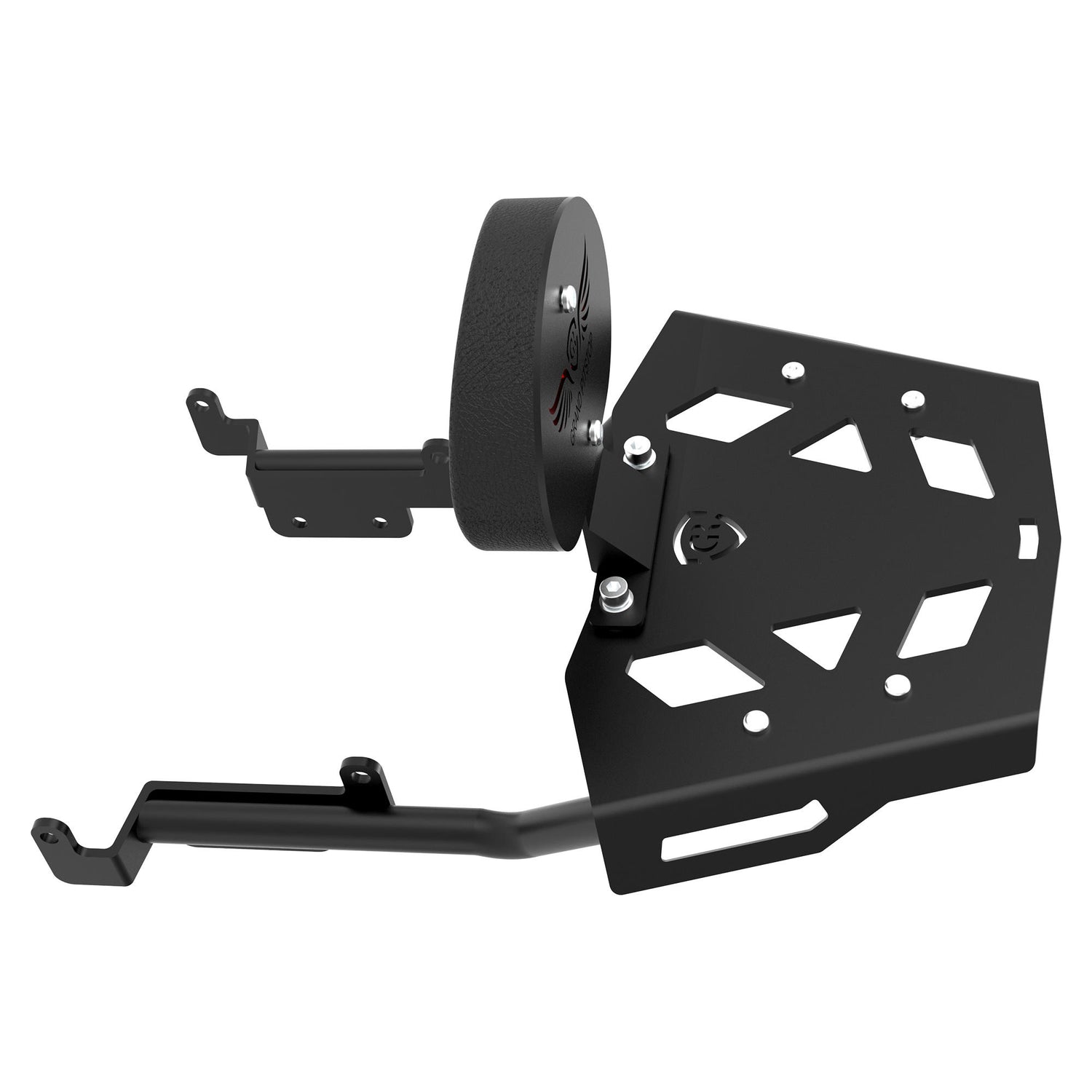 Toprack with Backrest for KTM 390/250 Duke Gen 3 - Black