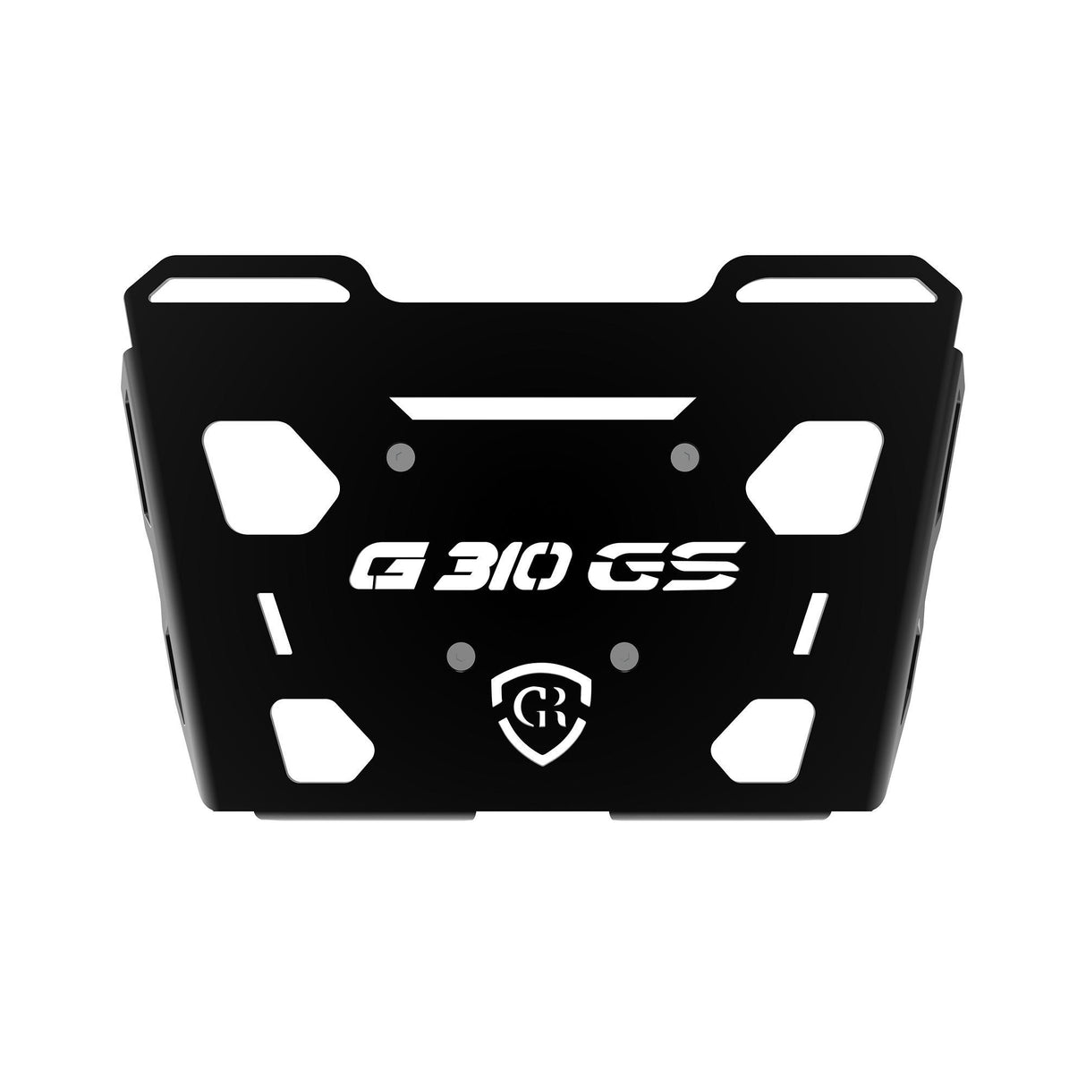 Top Rack Plate for BMW G 310 GS - Black