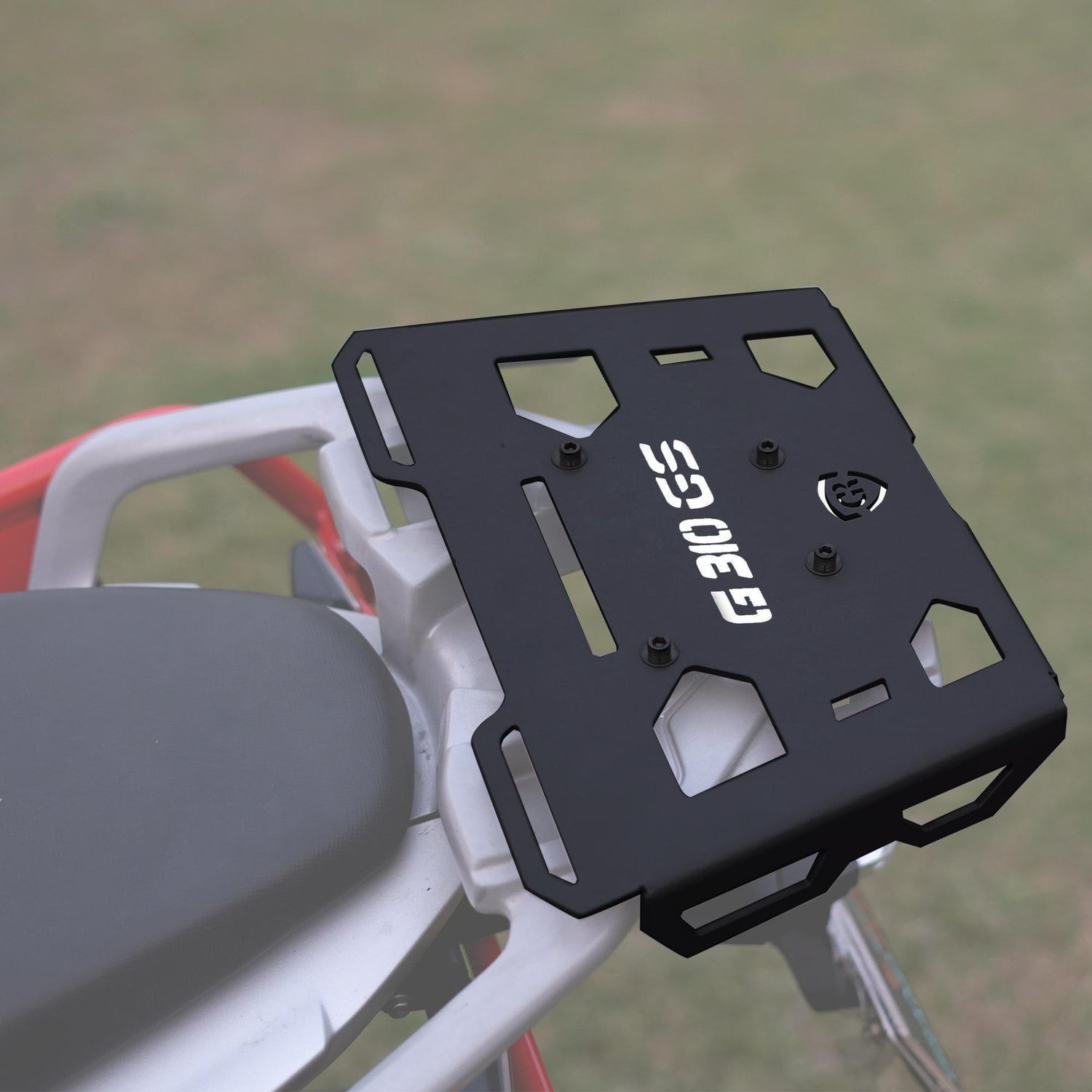 Top Rack Plate for BMW G 310 GS - Black