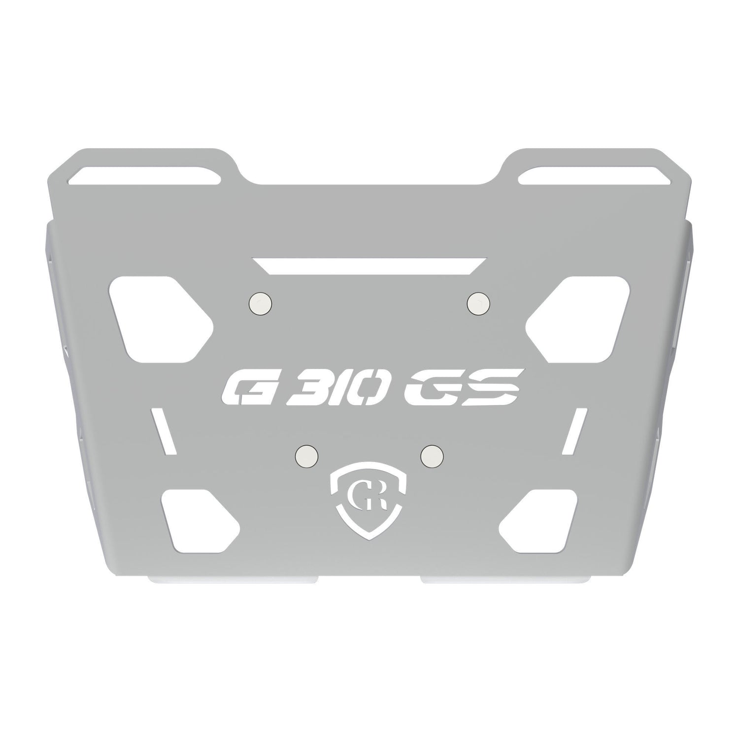 Top Rack Plate for BMW G 310 GS - Silver