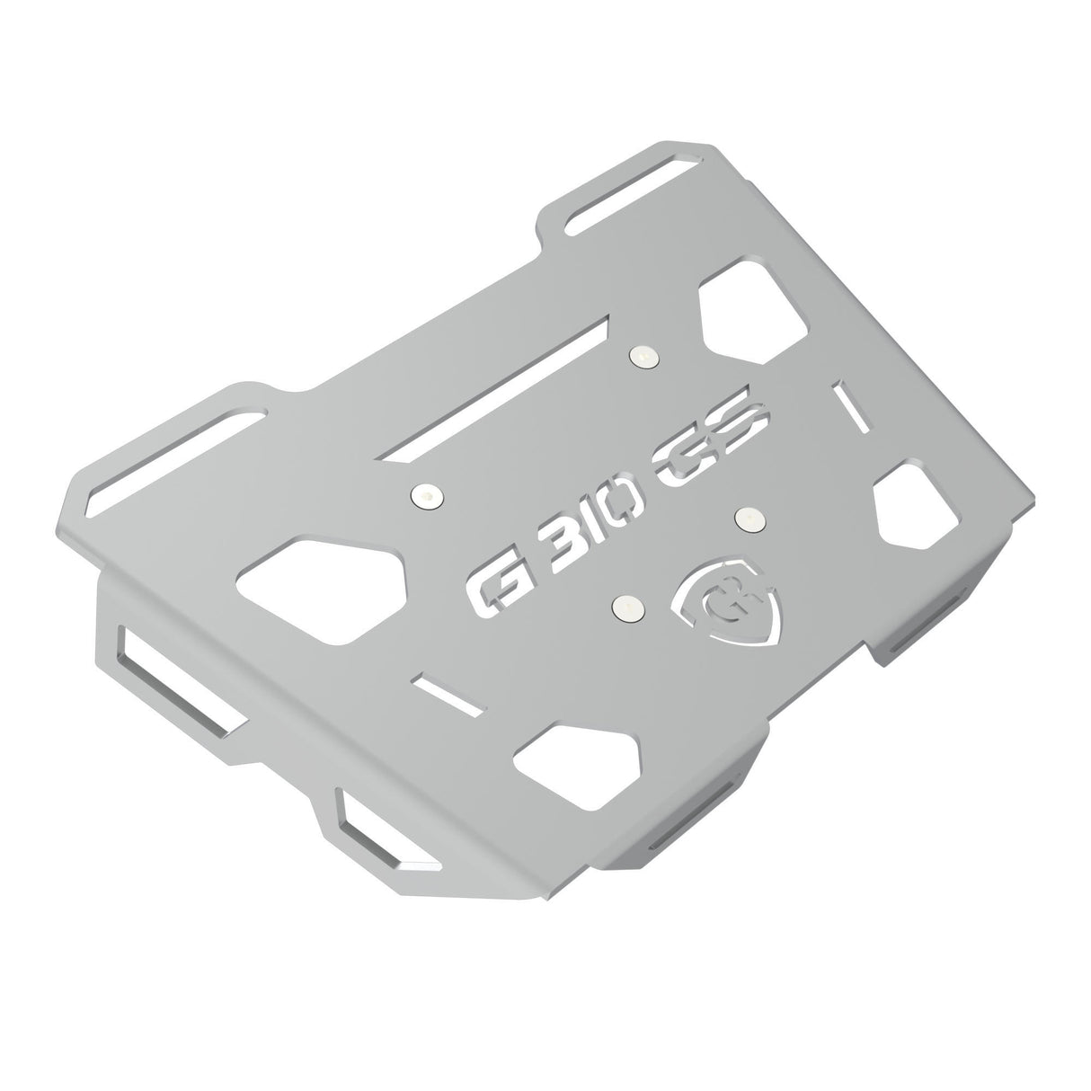 Top Rack Plate for BMW G 310 GS - Silver