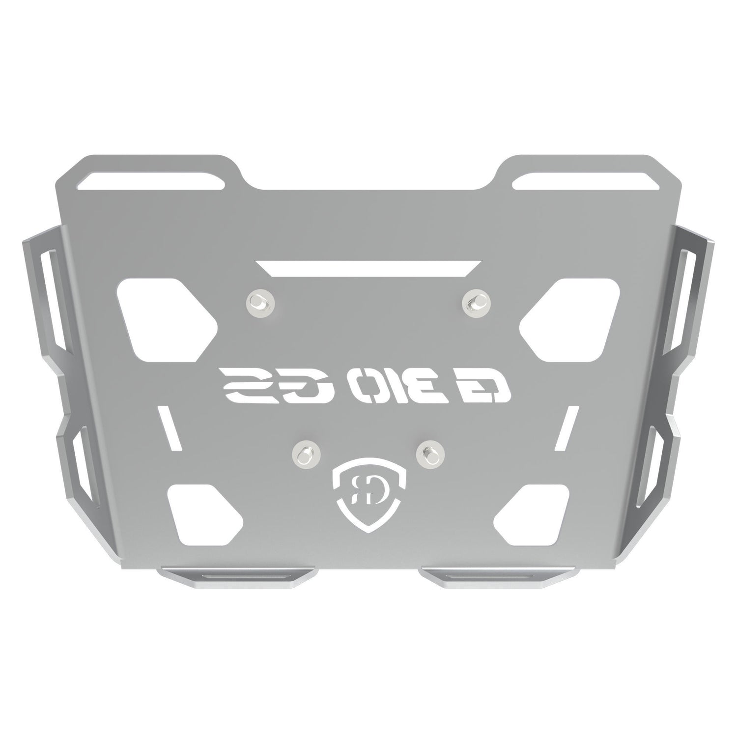 Top Rack Plate for BMW G 310 GS - Silver