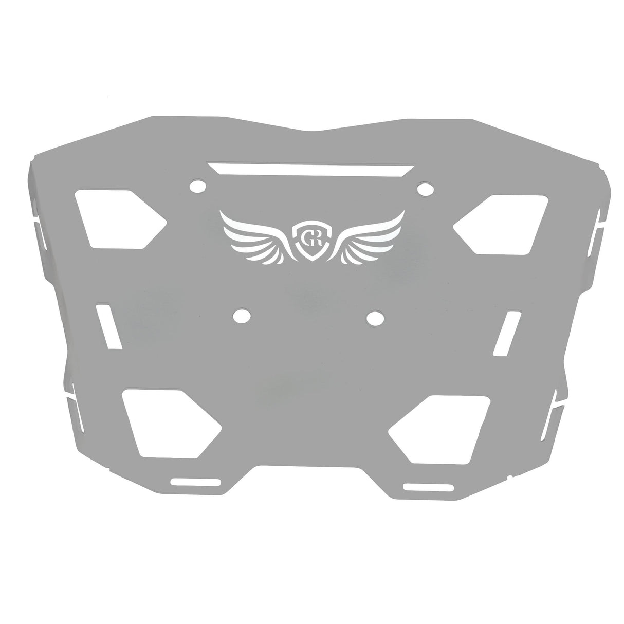 Top Rack Plate for Royal Enfield Himalayan BS4-BS6 Model (2019-21) - Silver