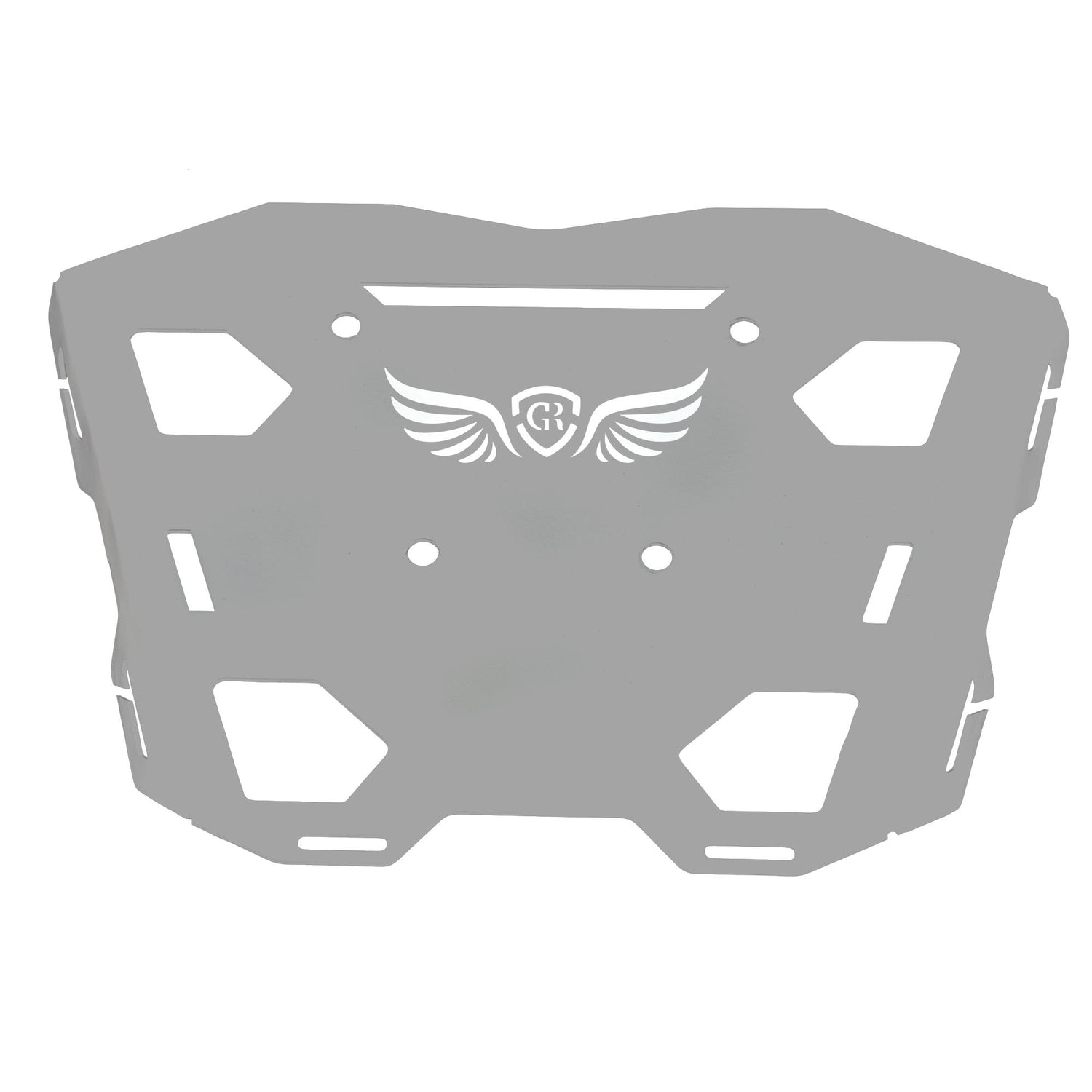 Top Rack Plate for Royal Enfield Himalayan BS4-BS6 Model (2019-21) - Silver