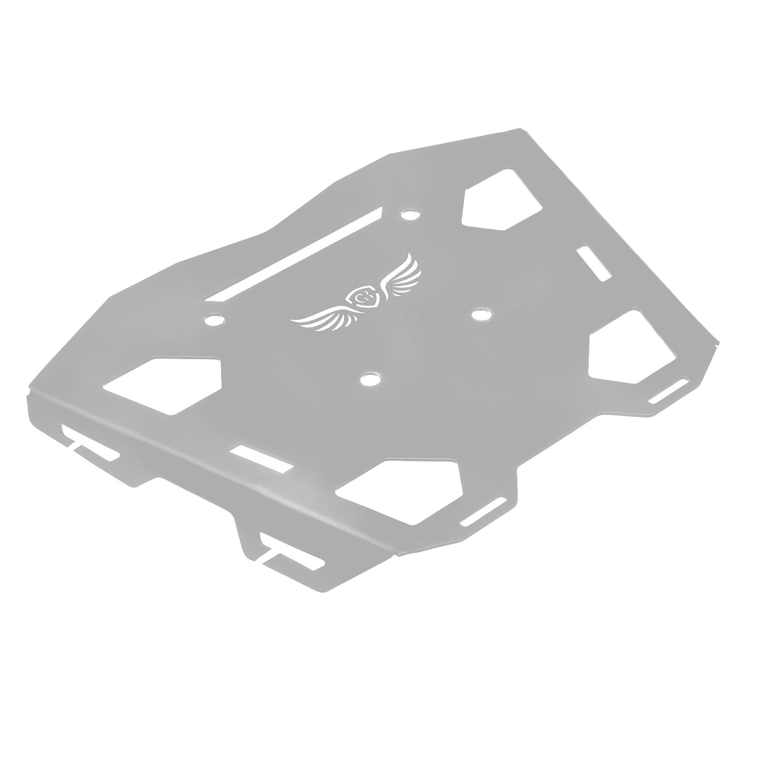 Top Rack Plate for Royal Enfield Himalayan BS4-BS6 Model (2019-21) - Silver