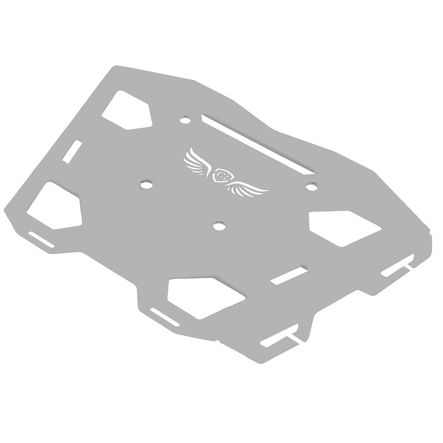 Top Rack Plate for Royal Enfield Himalayan BS4-BS6 Model (2019-21) - Silver