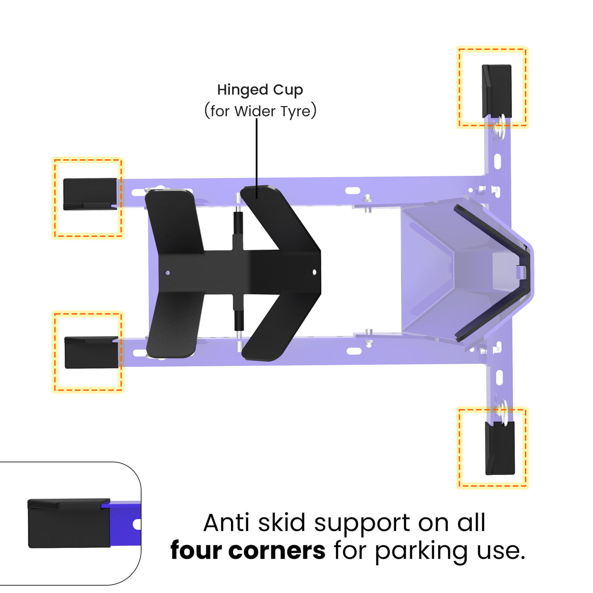 Universal Parking Stand for Sports Bike