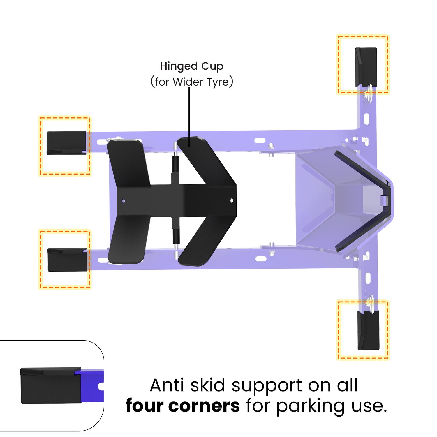 Universal Parking Stand for Sports Bike
